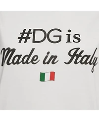 Pre-Owned Dolce & Gabbana Women's #dg Print Jersey Tank Top