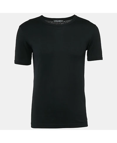 Pre-Owned Dolce & Gabbana Men's Jersey Crew Neck T-Shirt