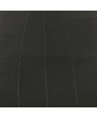 Pre-Owned Dolce & Gabbana Women's Black Textured Stretch Crepe Knee-Length Skirt