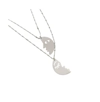 Sohi Women's The Lovers Multi-Layer Necklace