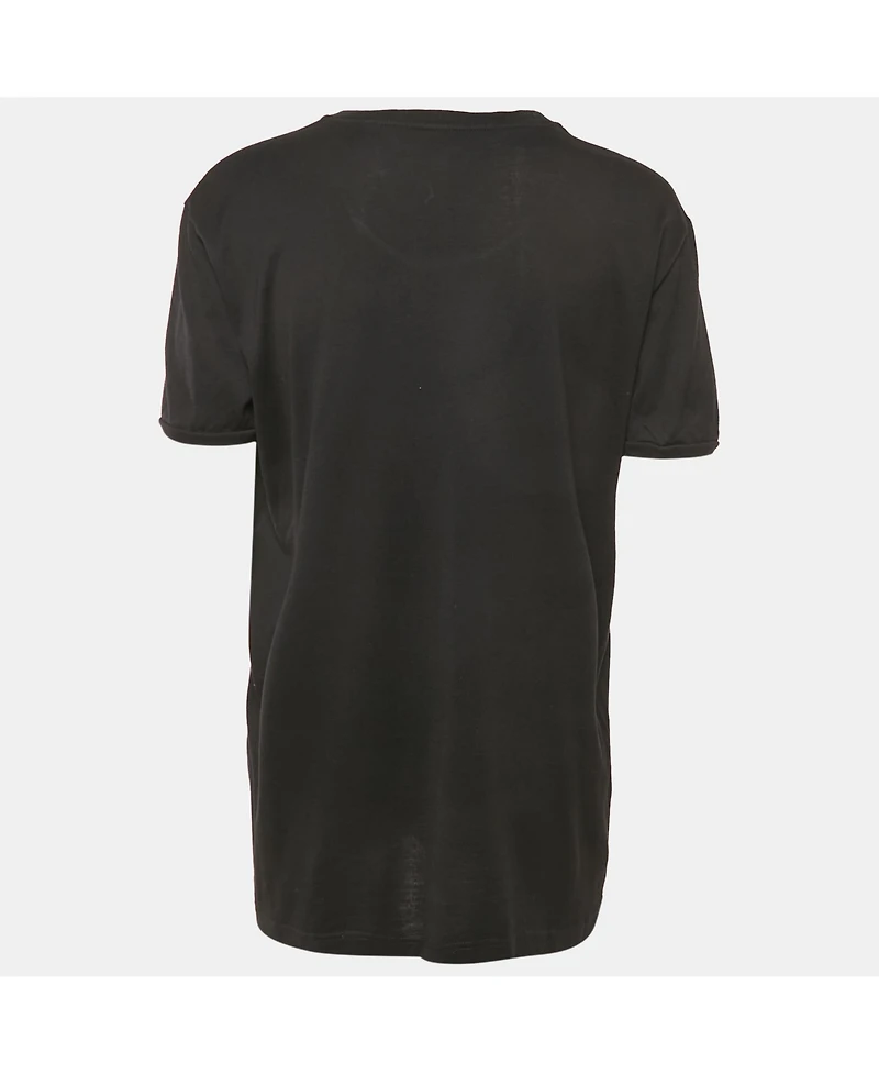 Pre-Owned Dolce & Gabbana Women's Printed Cotton Crew Neck T-Shirt