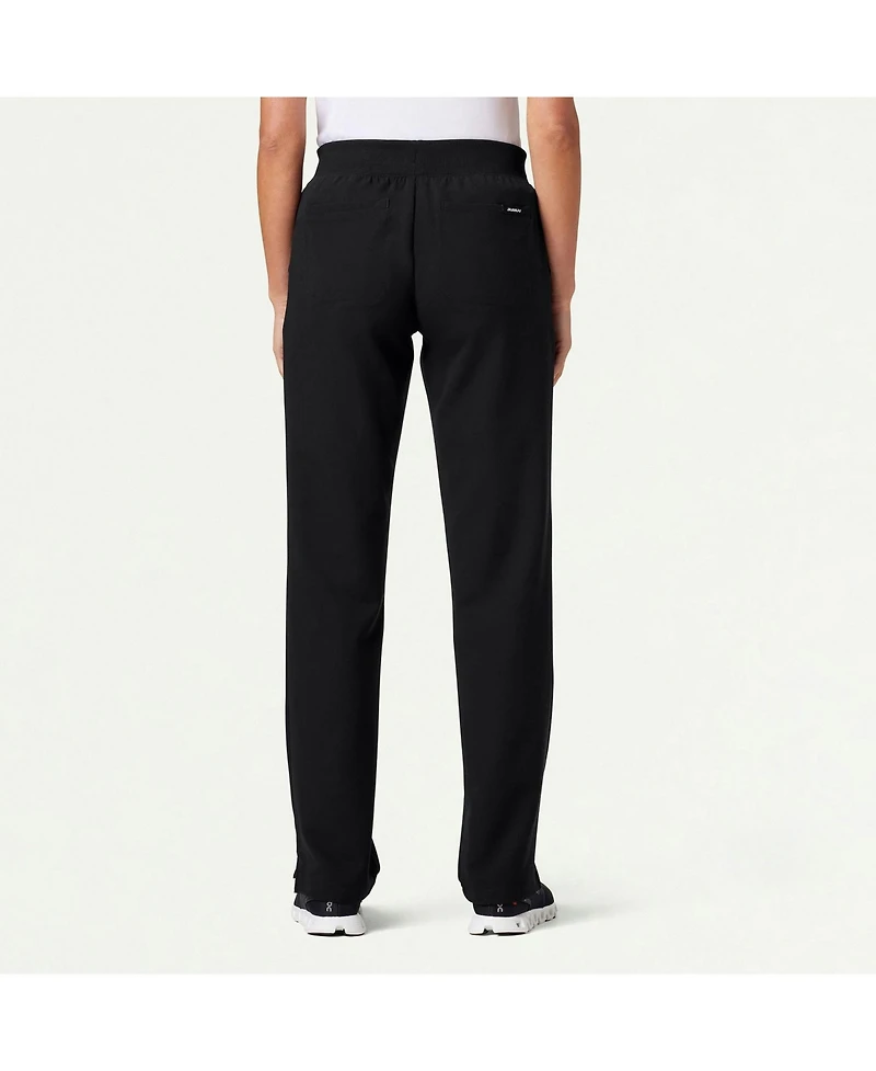 Jaanuu Women's Xenos 5-Pocket Classic Mid-Rise Scrub Pant