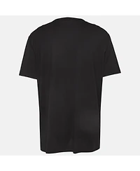 Pre-Owned Dolce & Gabbana Men's Embroidered Cotton Knit Crew Neck T-Shirt