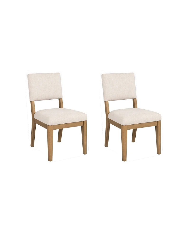 Furniture Millwork -Pc. Fabric Side Dining Chair Set