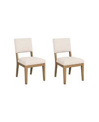 Furniture Millwork -Pc. Fabric Side Dining Chair Set