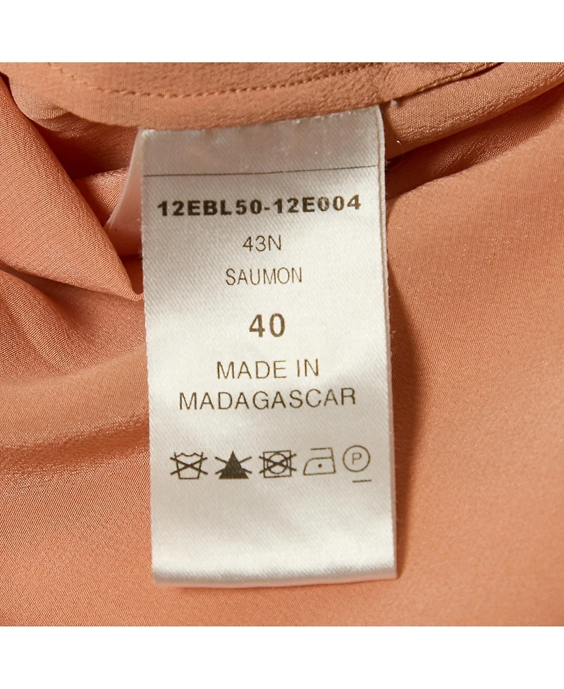 Pre-Owned Chloe Women's Pre-Owned Chloé Pink Silk Pleated Top