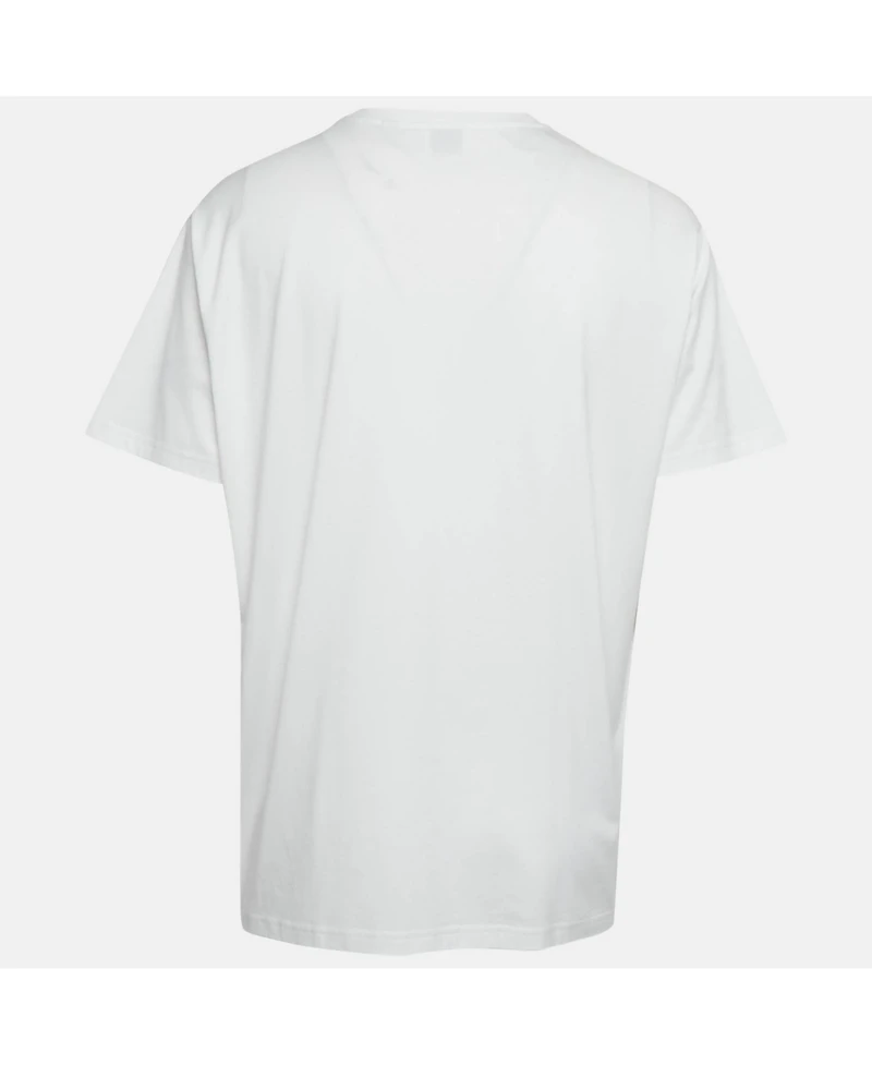 Pre-Owned Burberry Women's Botanical Sketch Print Applique Cotton T-Shirt