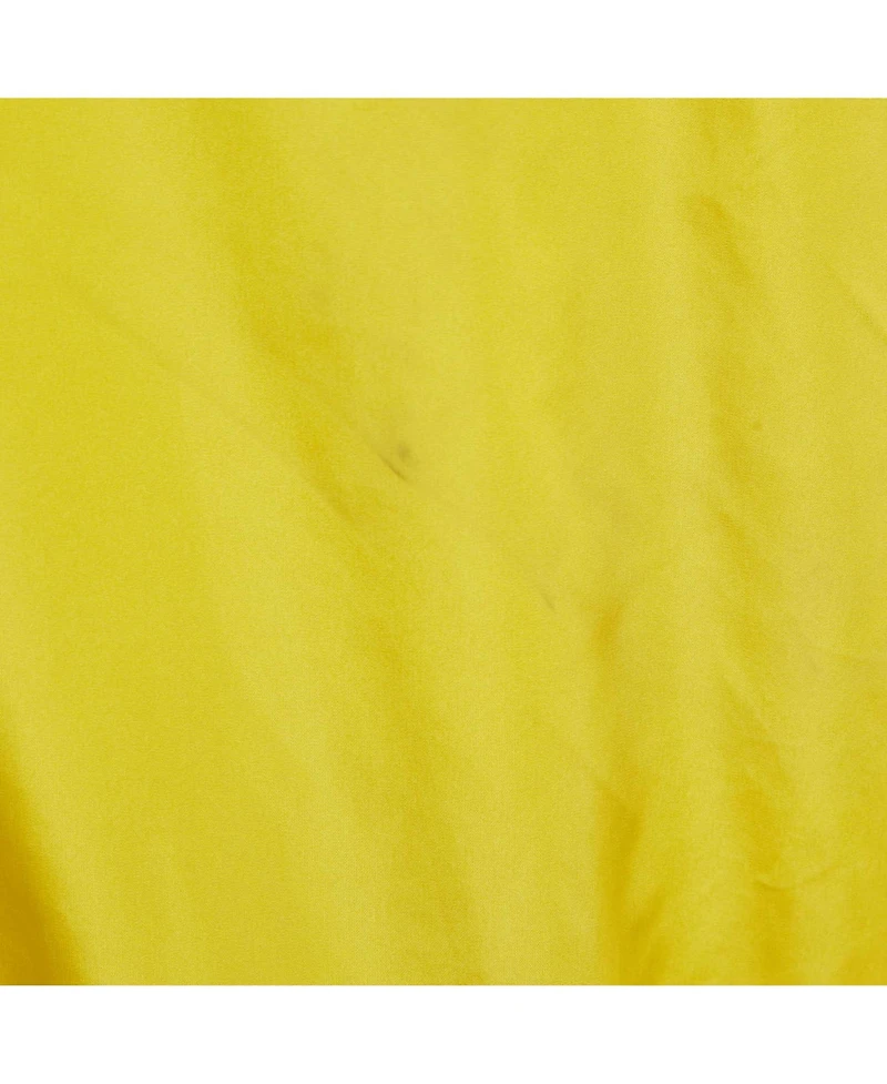 Pre-Owned Dolce & Gabbana Men's Yellow Nylon Zip-Up Bomber Jacket