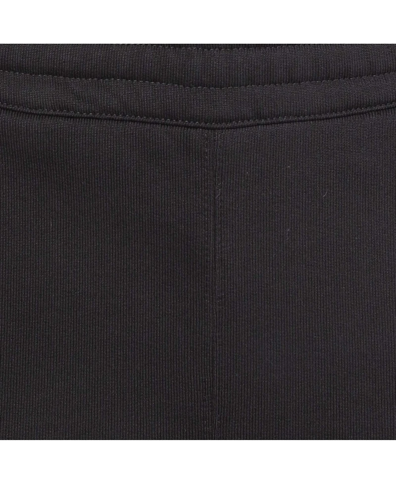 Pre-Owned Alexander Mcqueen Women's Black Logo Embroidered Cotton Knit Joggers