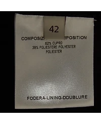 Pre-Owned Stella Mccartney Women's Black Crepe Fringe Detail Sleeveless Top