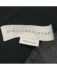 Pre-Owned Stella Mccartney Women's Black Floral Embroidered Silk Long Sleeve Shirt