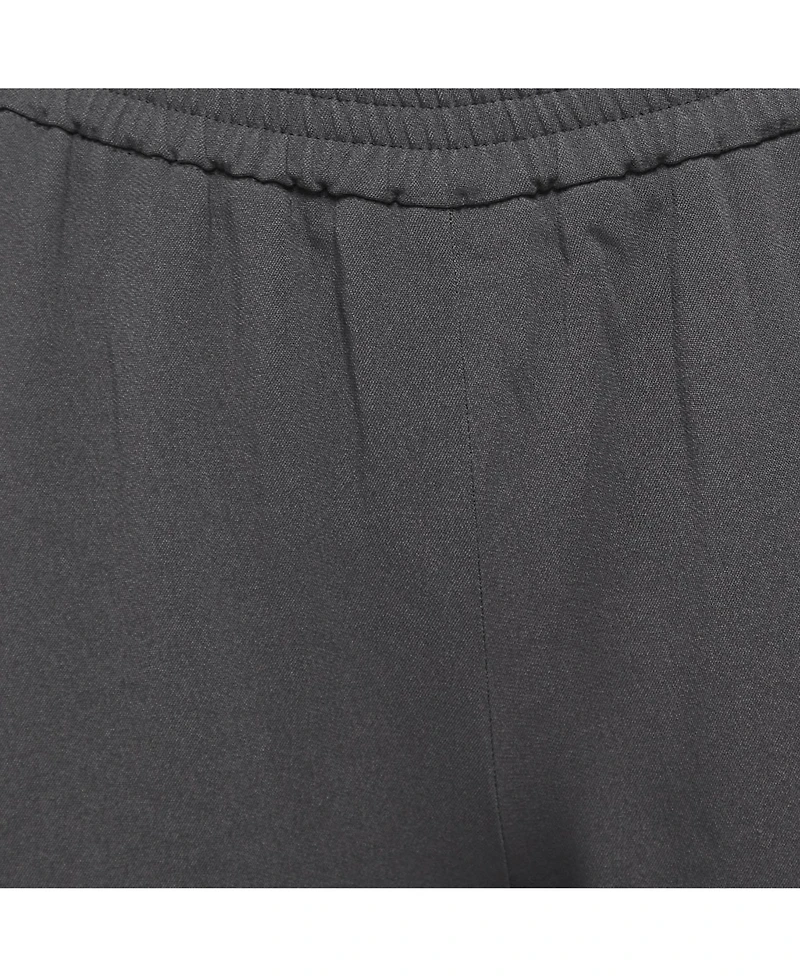 Pre-Owned Stella Mccartney Women's Grey Crepe Tapered Leg Pants