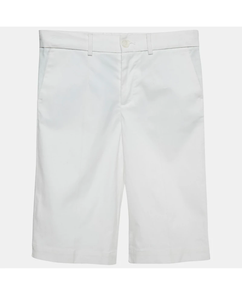 Pre-Owned Dolce & Gabbana Men's Dolce & Gabbana Pre-Owned White Cotton Bermuda Shorts
