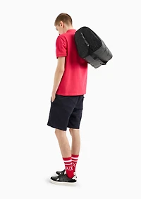 A|X Armani Exchange Men's Short-Sleeve Milano New York Logo Polo Shirt