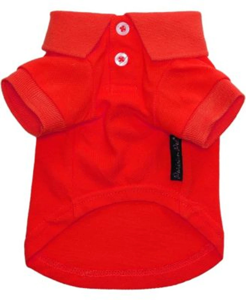 Parisian Pet Polo Red