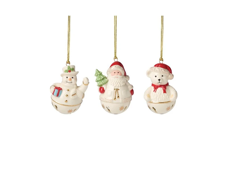 Lenox 2025 Jingle Bell Ornaments, Set of 3