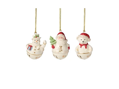Lenox 2025 Jingle Bell Ornaments, Set of 3