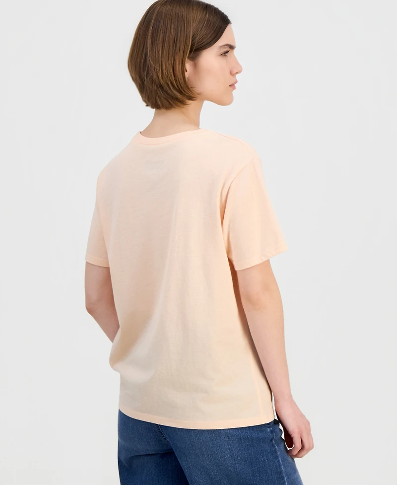 Disney Juniors' Minnie Mouse Floral Graphic T-Shirt