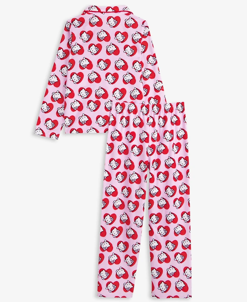 Hello Kitty Girls' 4-10 Two-Piece Pajama Set