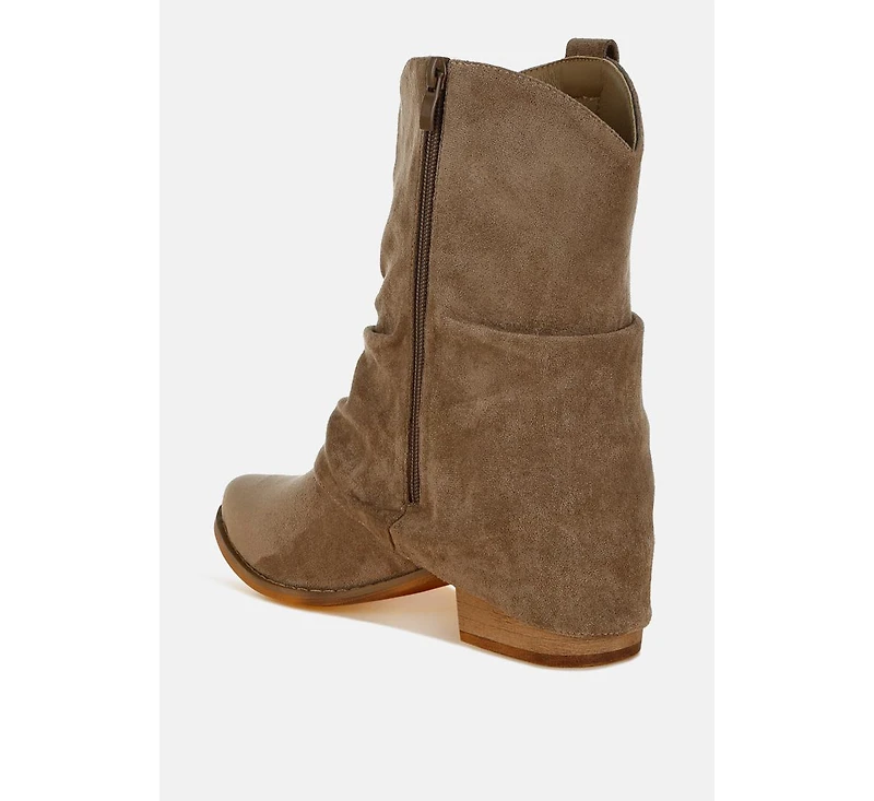 Bronco Slouchy Calf Boots