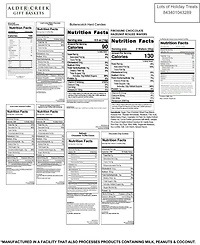 Alder Creek Gift Baskets Lots of Holiday Treats Gift Basket, 10 Piece Set