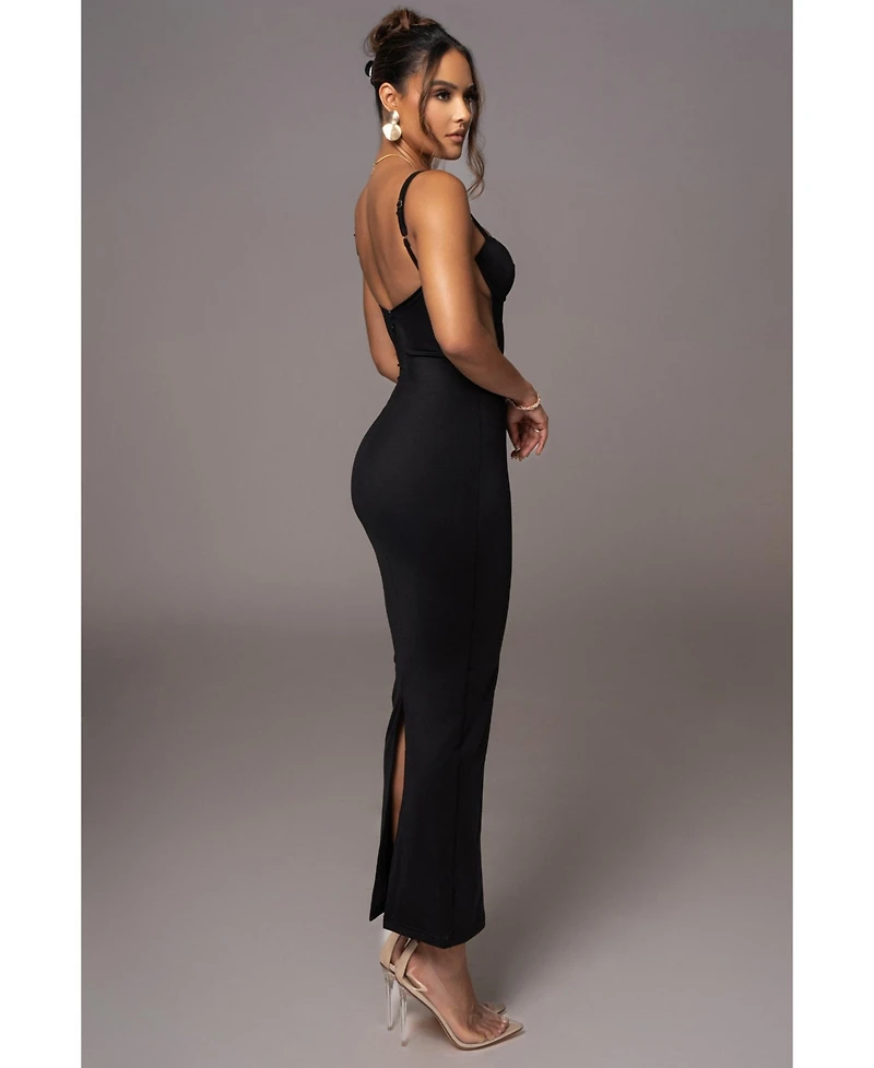 Jluxlabel Women's Enchantment Bustier Maxi Dress