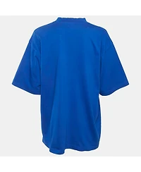 Pre-Owned Balenciaga Women's Printed Cotton Medium Fit T-Shirt