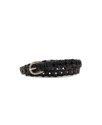 Patricia Nash Women's Atina Chain-Link Leather Belt