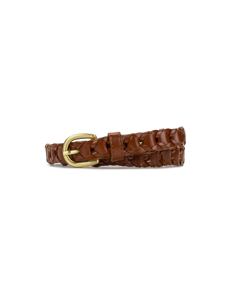Patricia Nash Women's Atina Chain-Link Leather Belt