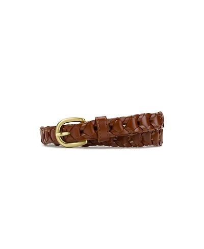 Patricia Nash Women's Atina Chain-Link Leather Belt