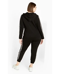 Avenue Women's Double Stripe Jacket