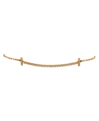 Pre-Owned Tiffany & Co T Smile Chain Bracelet