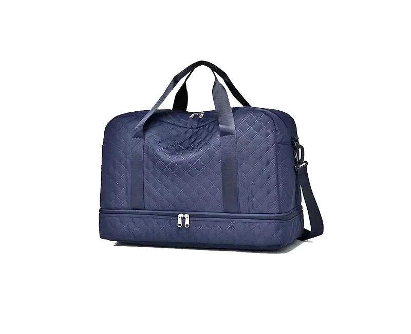 Three-dimensional Diamond Patterned Small Square Tote