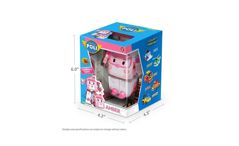 Robocar Poli 4" Transforming Robot Ambulance Car