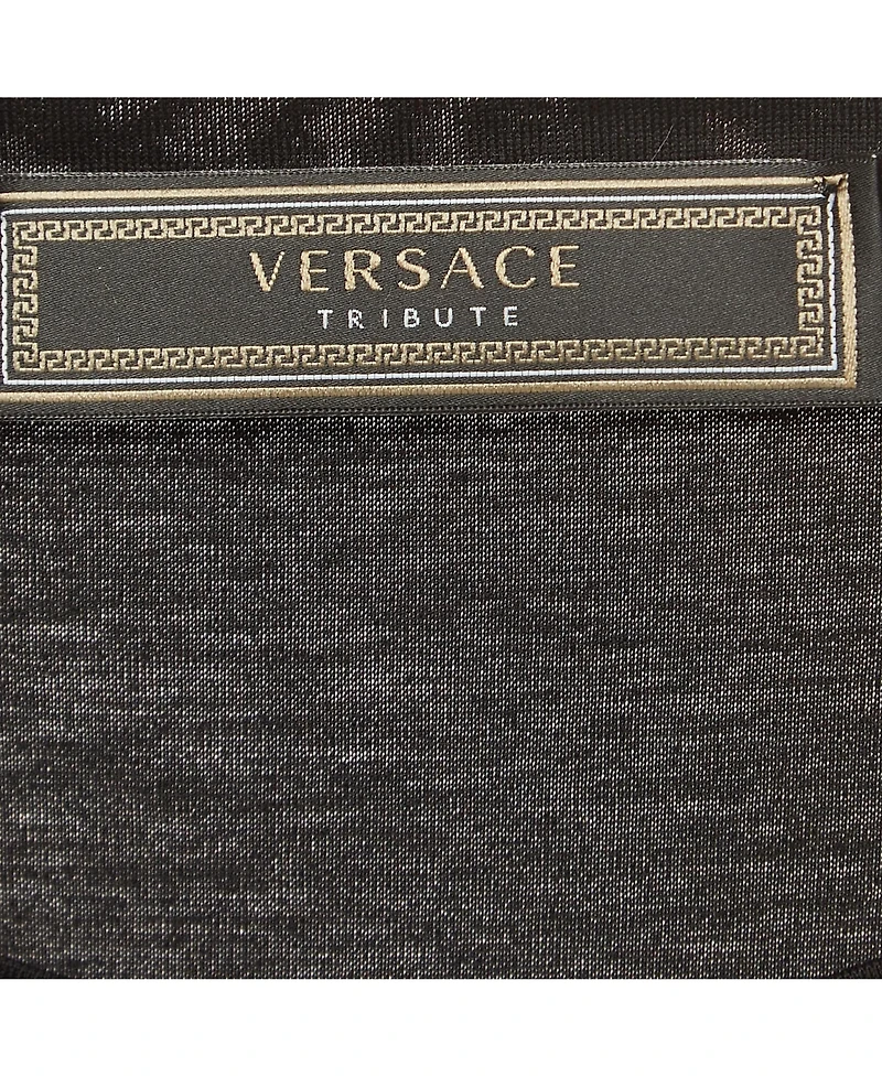 Pre-Owned Versace Women's Tribute Logo Cotton T-Shirt