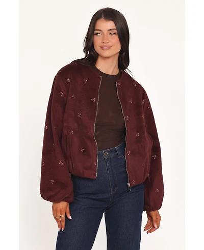 Petal and Pup Women's 's Marla Cropped Bomber