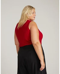 Universal Standard Plus Savvy Fine Knit Sweater Shell