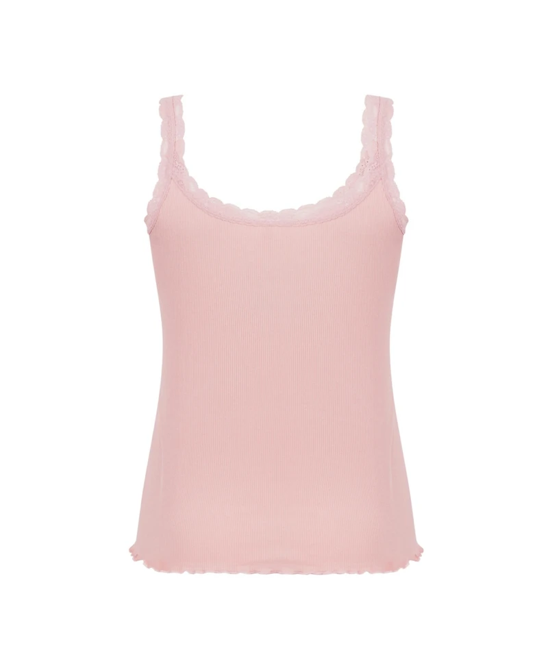 Hunkemoller Women's Cami Rib Lace