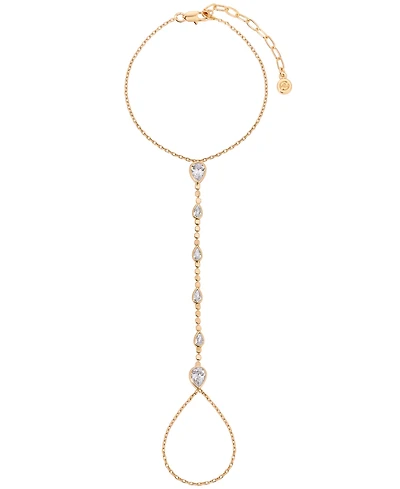 Ettika Dripping Crystal Hand Chain
