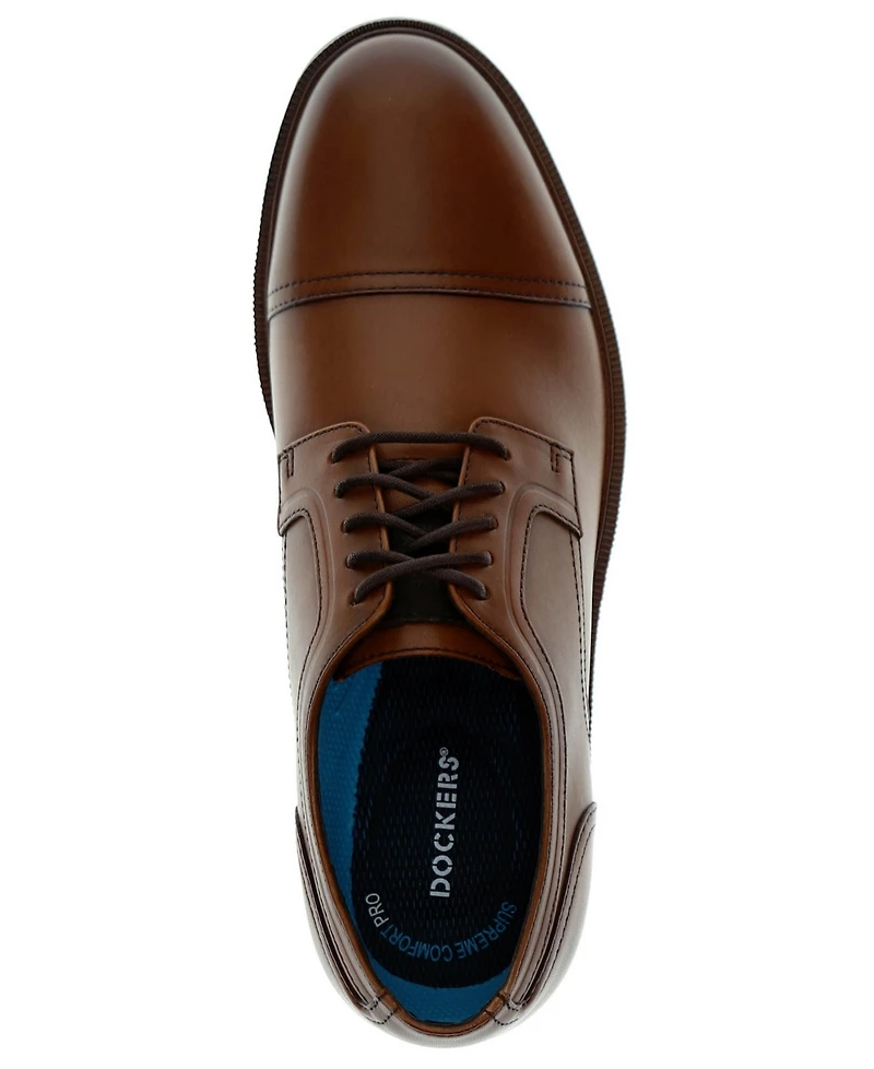 Dockers Men's Allen Leather Cap Toe Oxford Shoes