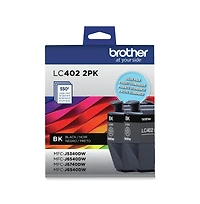 Brother LC4022PKS 550 Page-Yield Ink - Black (2/Pack