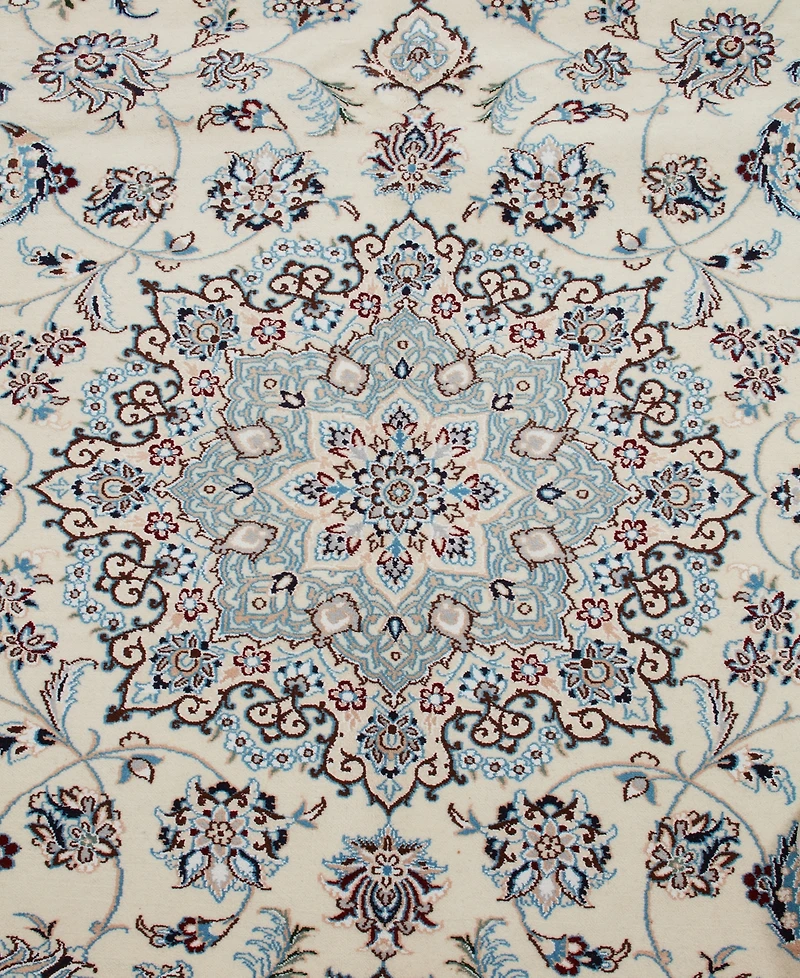 Adorn Hand Woven Rugs Persian Nain 6' 8" x 10' 0" Area Rug