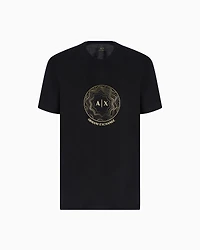 Armani Exchange Men's Stud Circle Logo T-Shirt