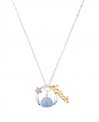 Disney Cubic Zirconia Stitch Charm Pendant Necklace