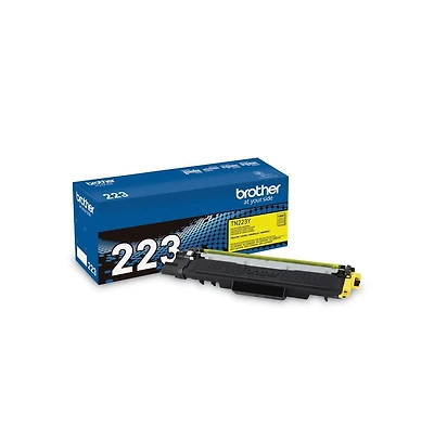 Brother TN223Y 1,300 Page-Yield Toner - Yellow