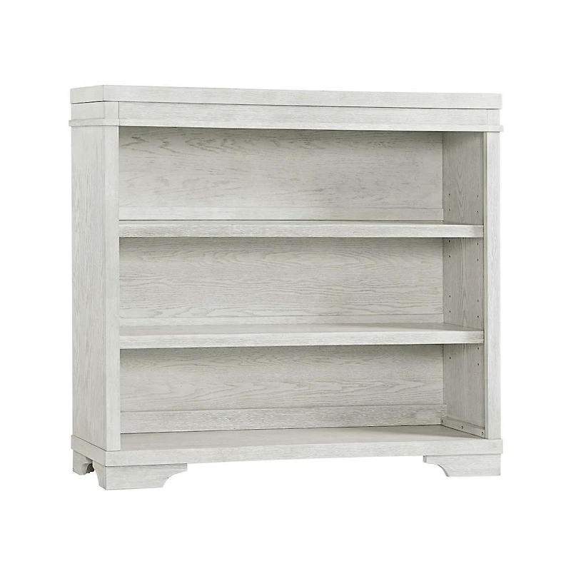 Westwood Design Foundry Traditional Wood Bookcase in White Dove