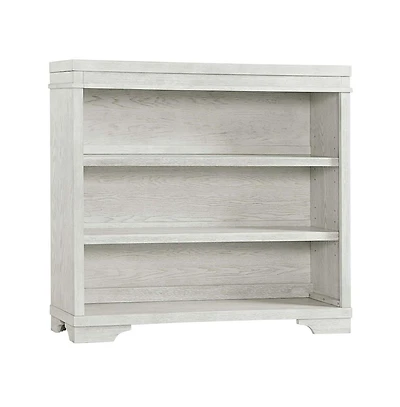 Westwood Design Foundry Traditional Wood Bookcase in White Dove