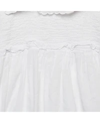 Pre-Owned Zimmermann Women's White Embroidered Cotton