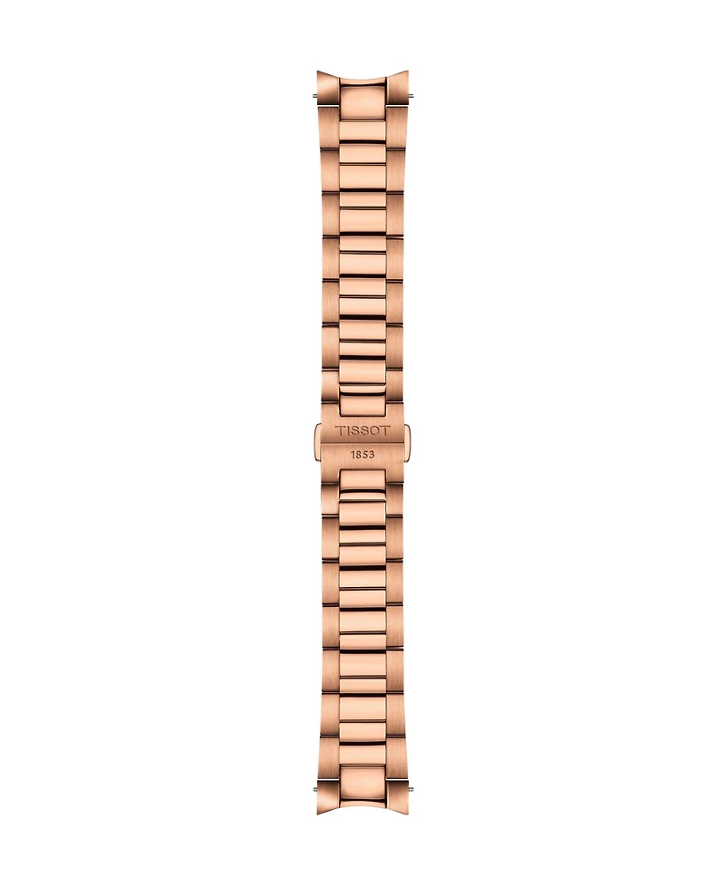 Tissot Men's Rose Gold Stainless Steel Bracelet Watch, 40mm