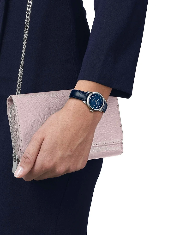 Tissot Women's Blue Leather Bracelet Watch